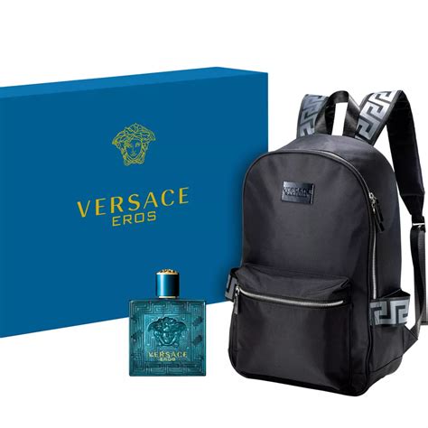 versace perfume and bag